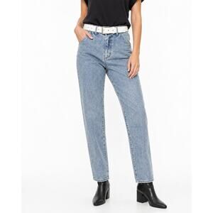WeWoreWhat Womens Mom Jean‎ High Rise Stretch Light Wash Denim Size 26